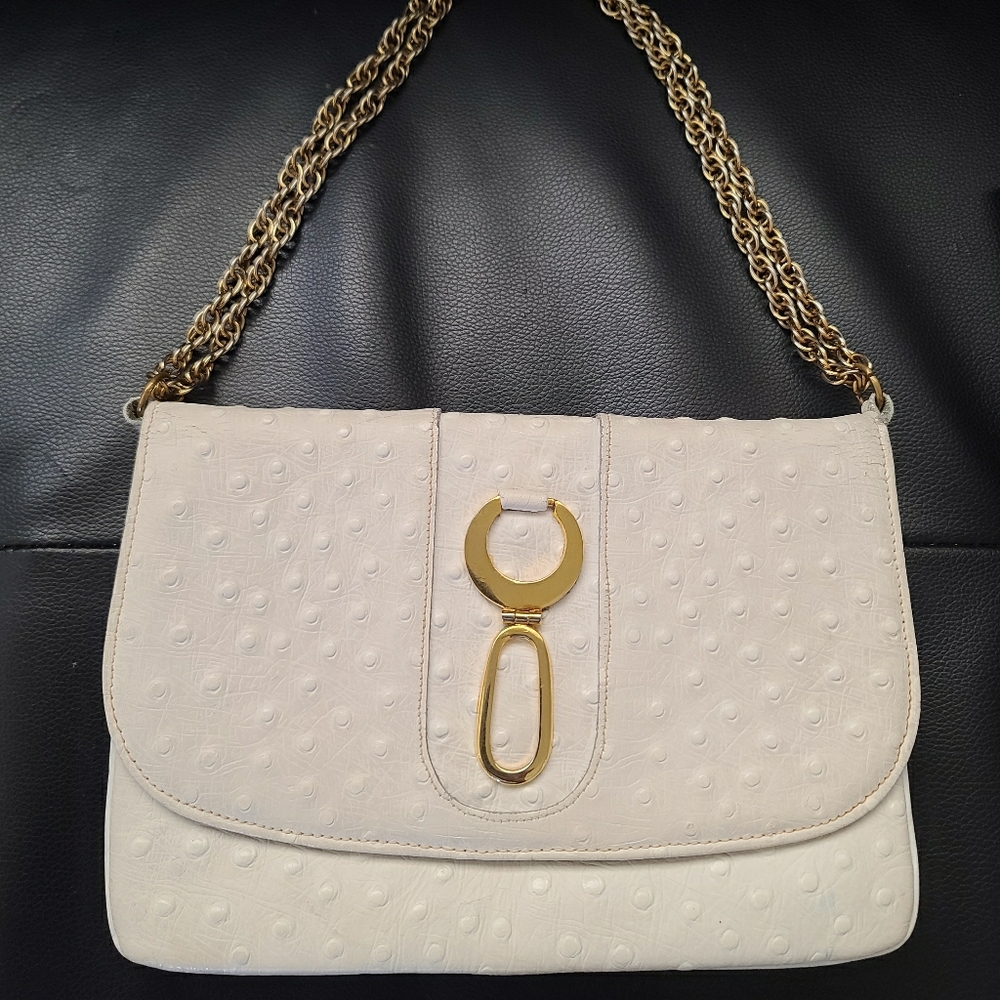 Joseph Magnin Vintage Ostrich Purse